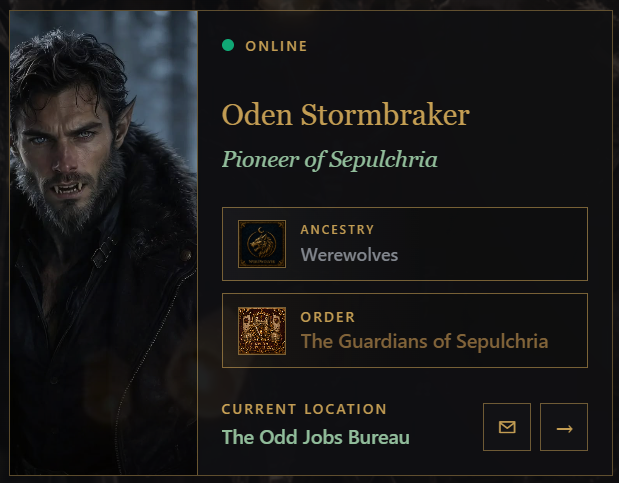 Title: Pioneer of Sepulchria